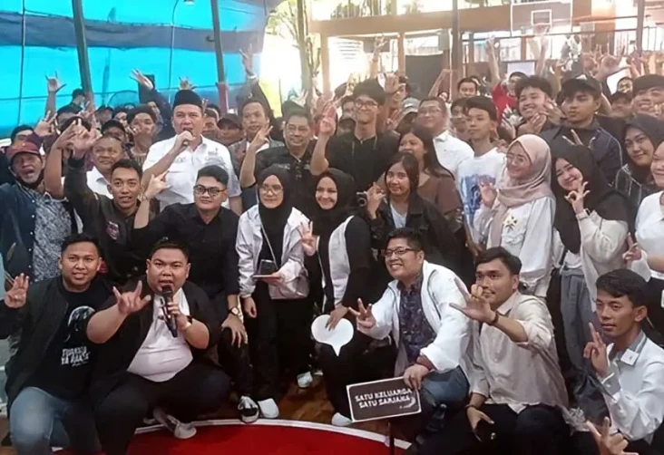 Bertemu Milenial Palembang,...