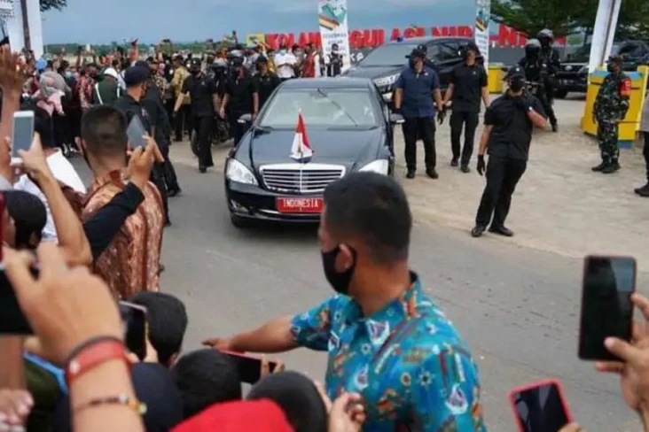 Ban Mobil Presiden Jokowi...