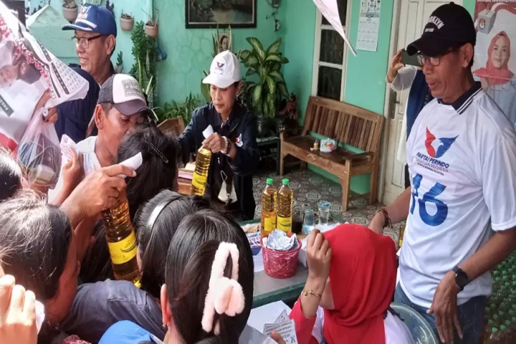 Trio Caleg Perindo Gelar...