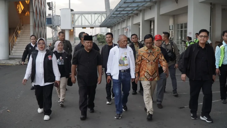 Mahfud MD Tiba di Lampung,...