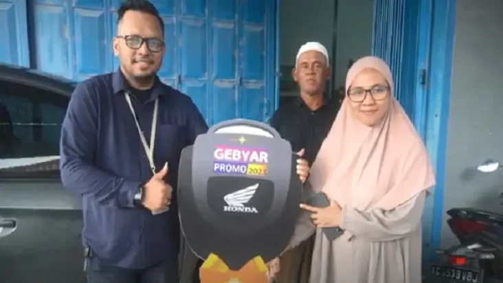 Terima Hadiah Motor...