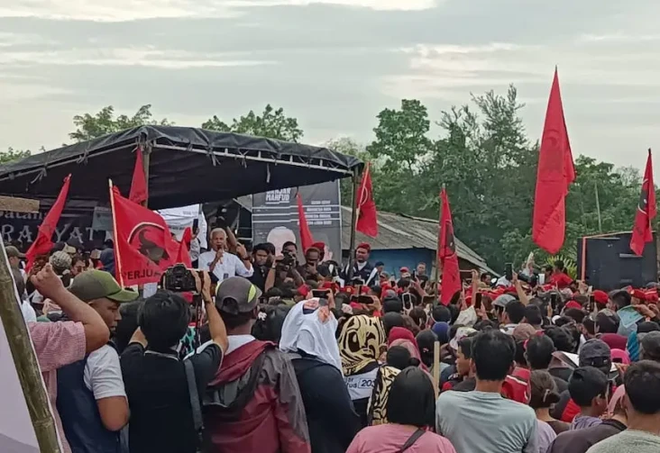 Kampanye di Medan, Ganjar...