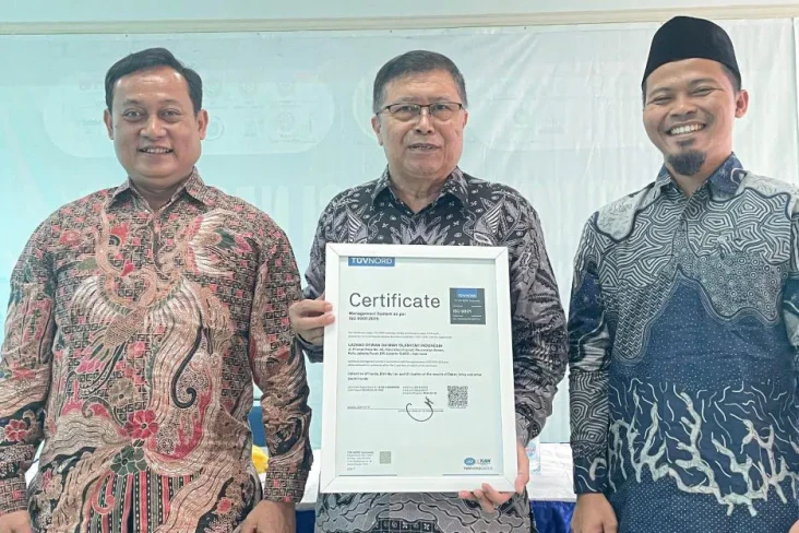 Raih Sertifikat ISO,...