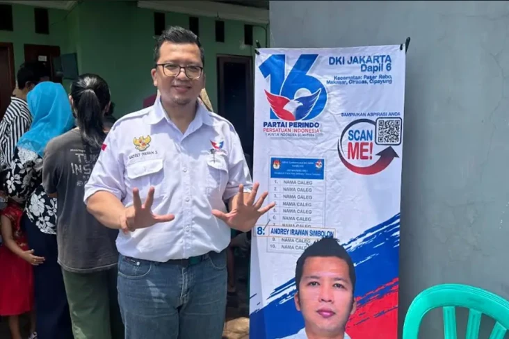 Caleg Andrey Irawan...