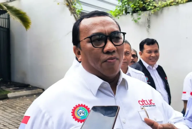 Presiden KSPSI Andi...