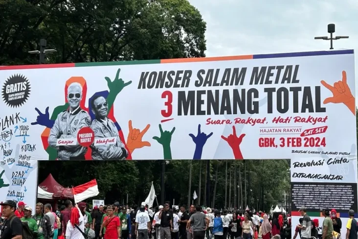 Konser Salam Metal Dihadiri...