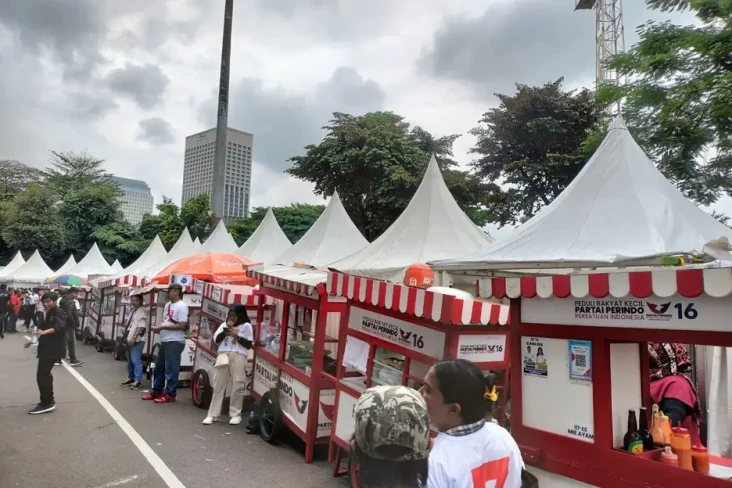 50 Gerobak Perindo Ramaikan...