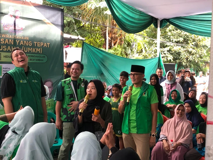 Didukung Sandiaga Uno,...