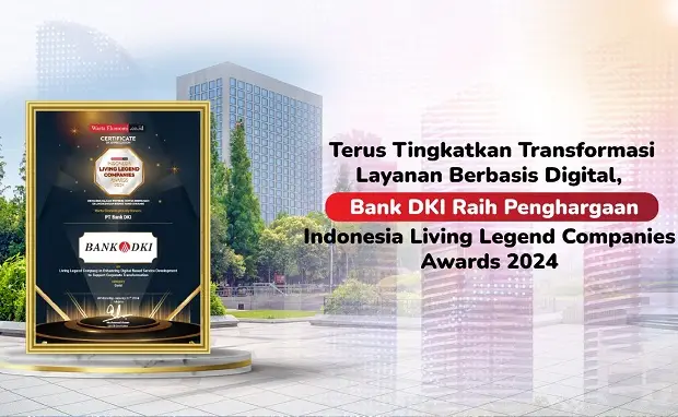 Bank DKI Sabet Penghargaan...