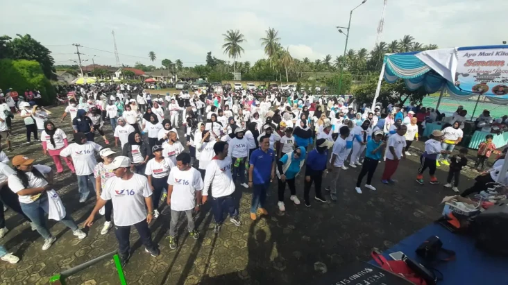 Senam Bareng Caleg Perindo...