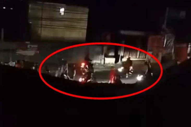 Tawuran di Ciampea Bogor,...