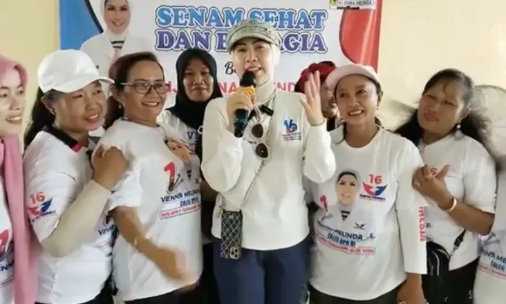 Gelar Senam Sehat di...