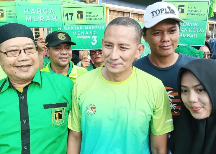 Hadiri Senam Sehat dan...
