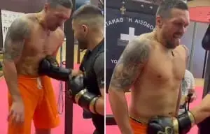 Oleksandr Usyk Tertawakan...