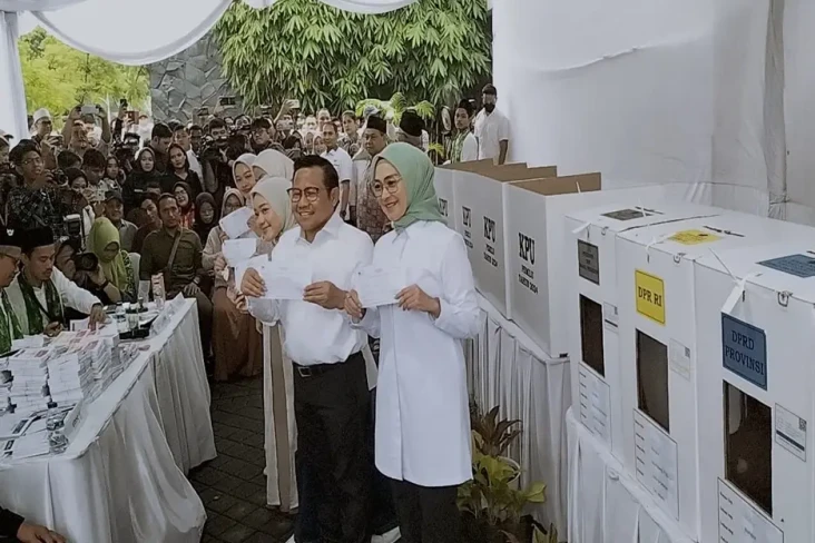Cawapres Muhaimin Iskandar...