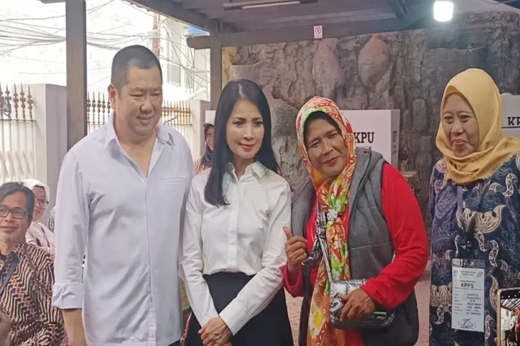 Momen HT dan Liliana...