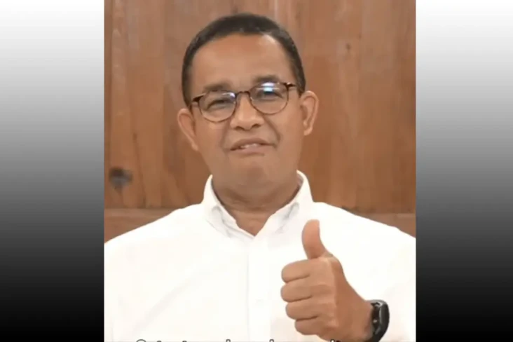 Anies Kepada Pendukung...