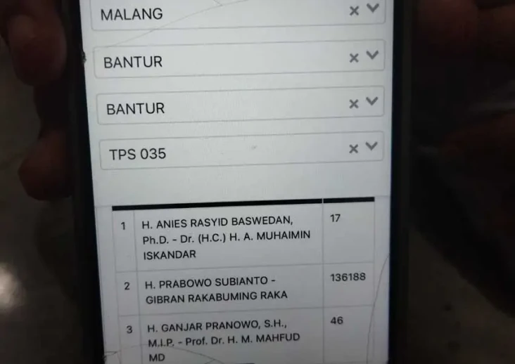 Geger Suara Prabowo-Gibran...