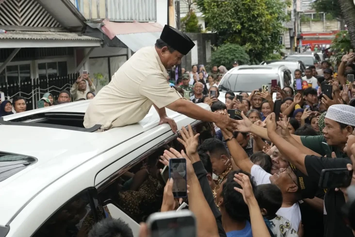 Prabowo Dapat Ucapan...