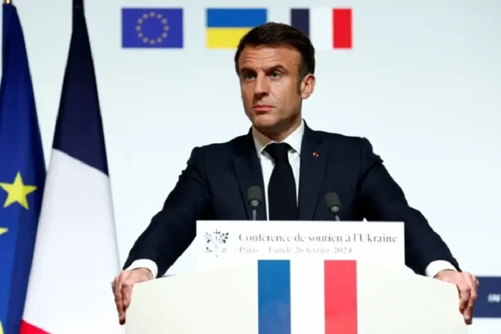 Macron Buka Opsi Kerahkan...