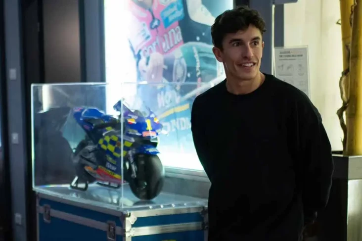 Hadirnya Marc Marquez...