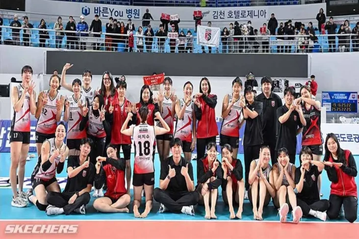 Hasil Liga Voli Korea...