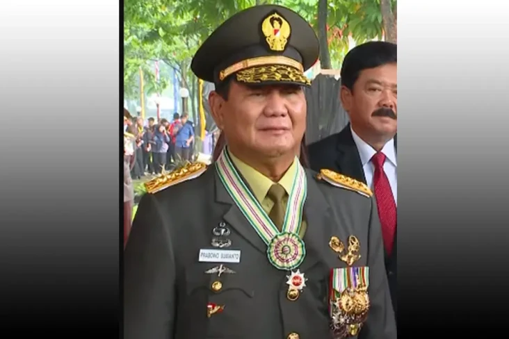 Karier Militer Prabowo...