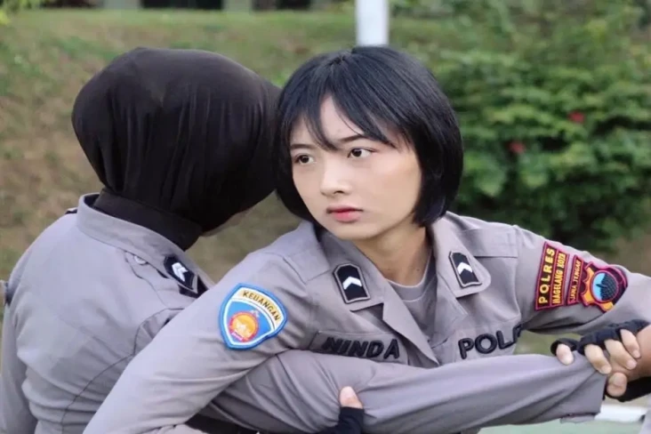 5 Potret Ninda, Polwan...