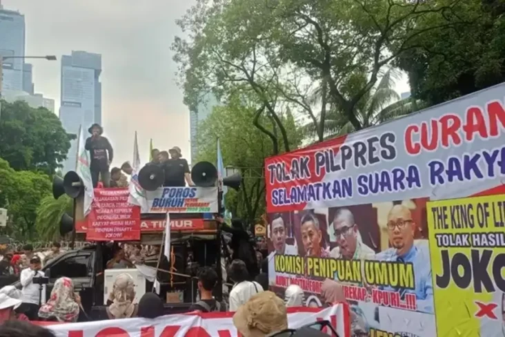 Demo Tolak Pemilu Curang...