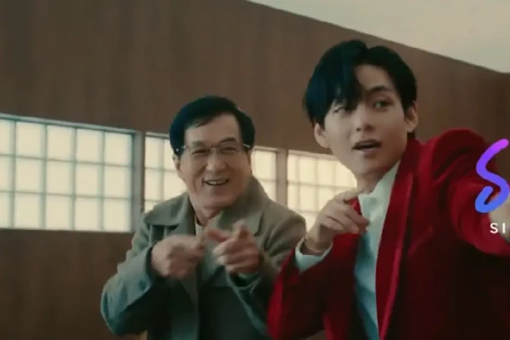 V BTS Belajar Kungfu...