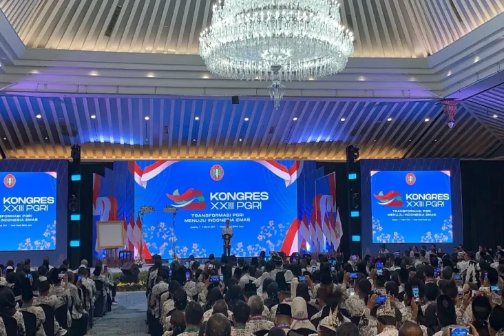 Buka Kongres XXIII PGRI,...