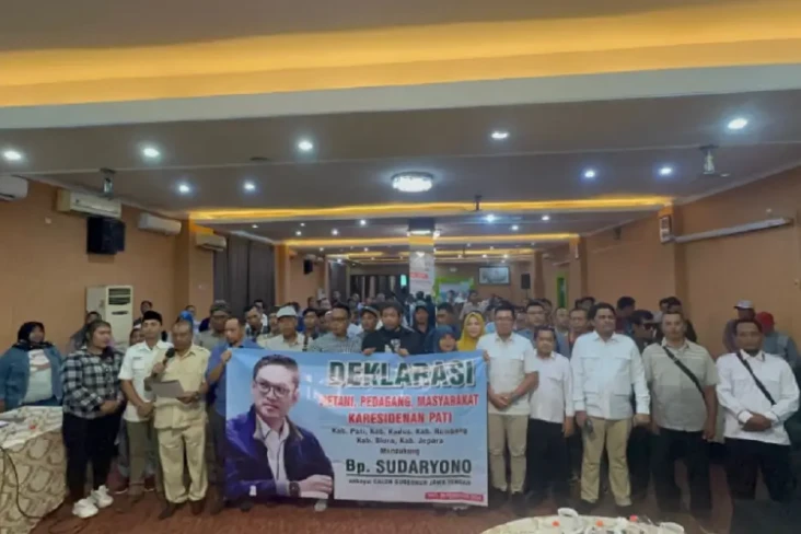 Sudaryono Dapat Dukungan...