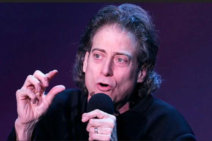 Komedian Richard Lewis...
