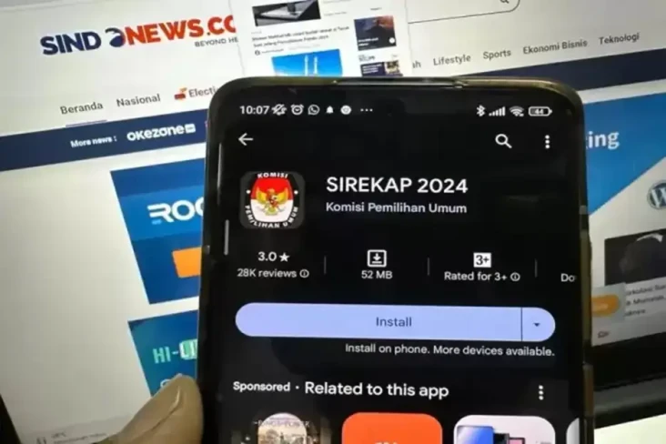 Grafik Sirekap Menghilang,...