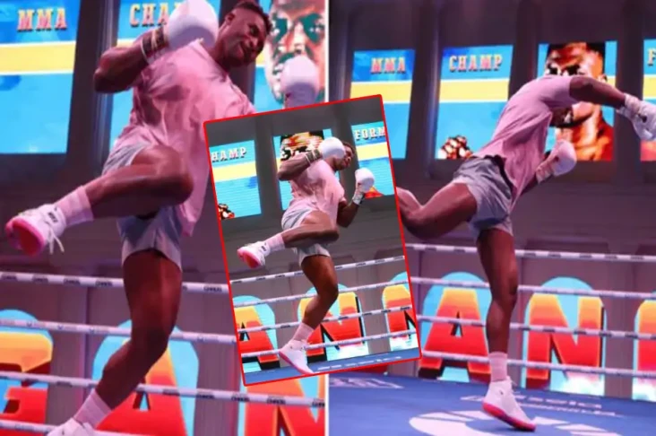 Francis Ngannou Pertajam...