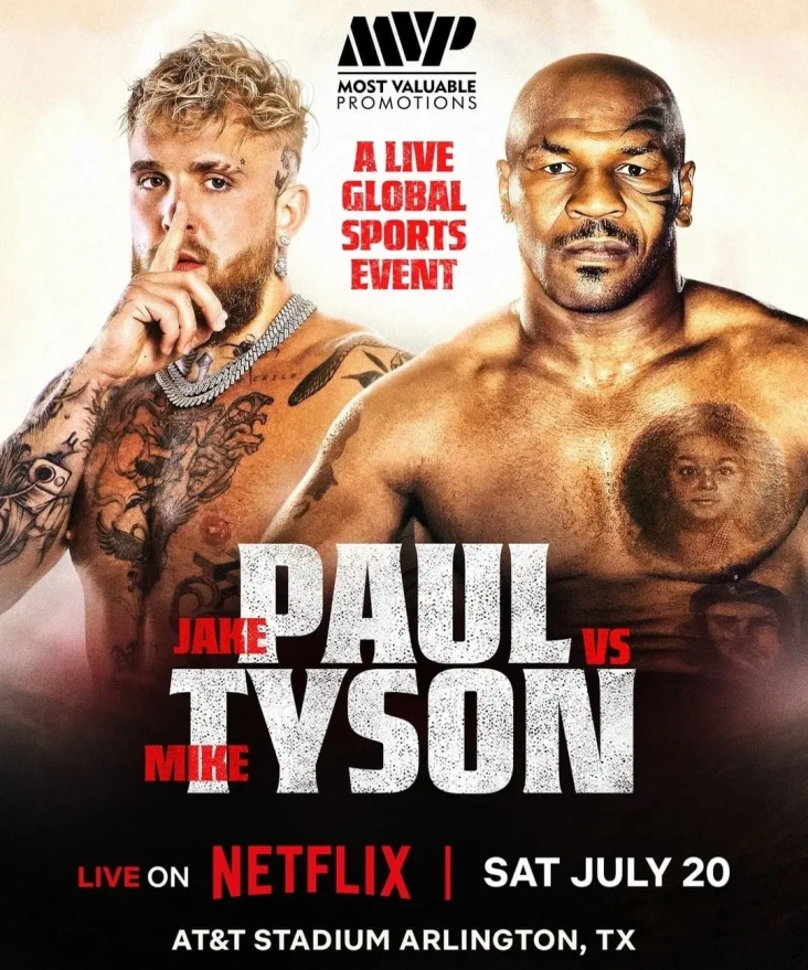 Mike Tyson vs Jake Paul...
