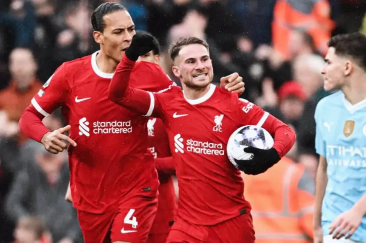 Hasil Liverpool vs Manchester...