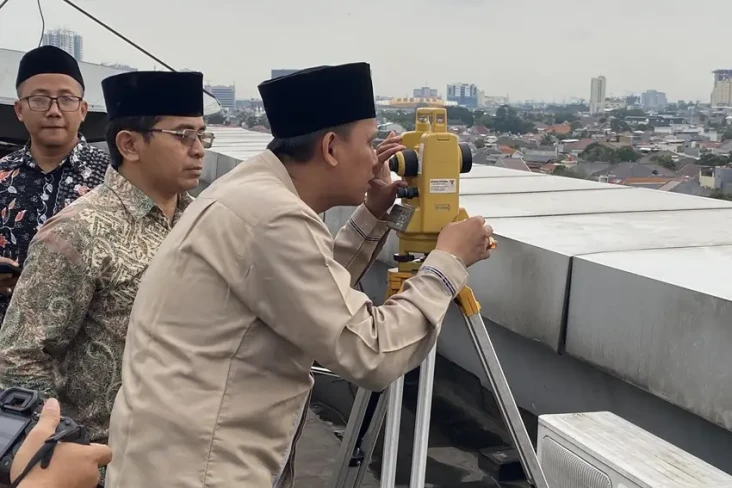 Pantauan Hilal di Kantor...