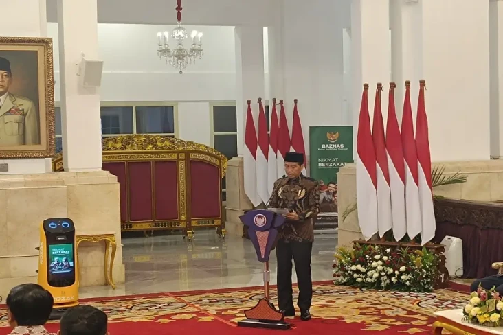 Didampingi Wapres, Presiden...