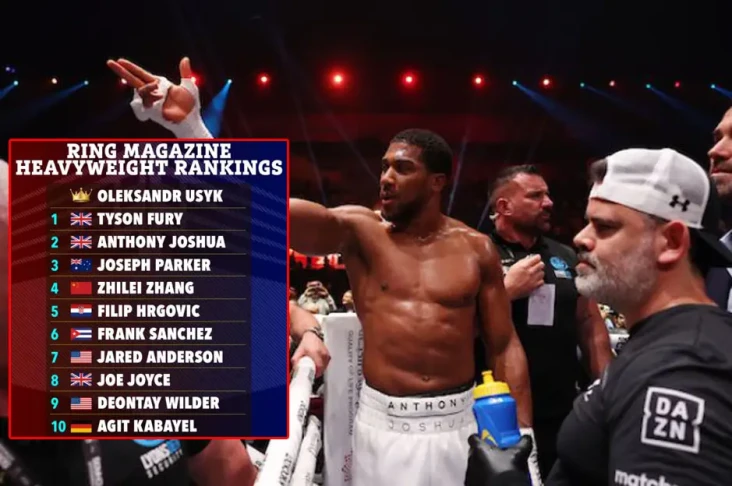 Ranking Anthony Joshua...