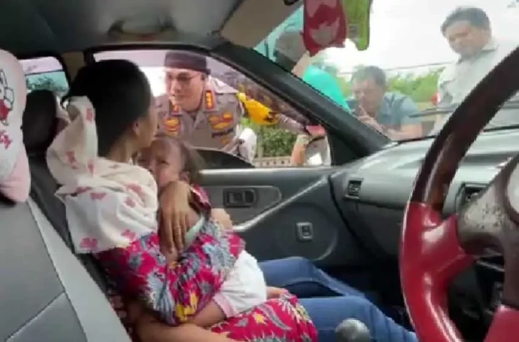 Bayi Pemudik Nangis...