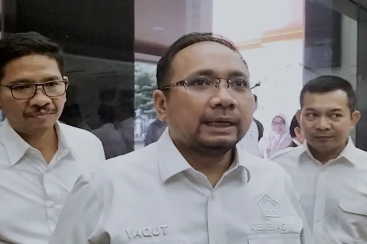 Menag Yaqut Berangkat...