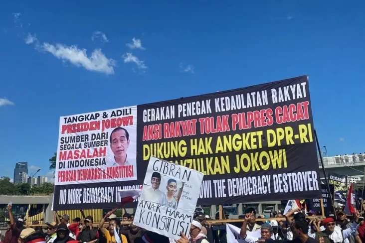 Aksi Rakyat Tolak Pilpres...