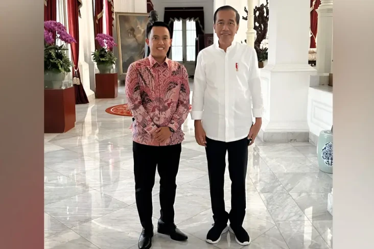 Diterima Presiden Jokowi,...
