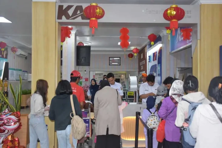 Tiket Mudik KA Rajabasa...