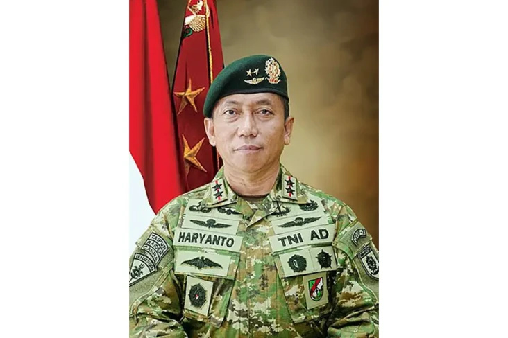 Profil Mayjen TNI Haryanto,...