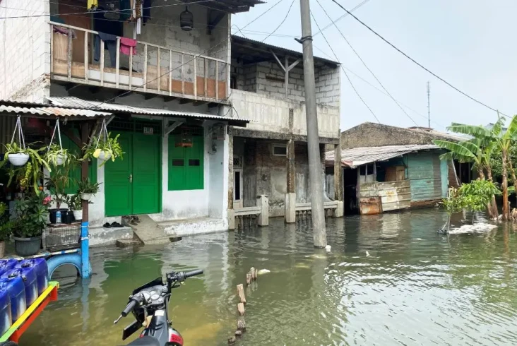 Masih Terendam Banjir,...