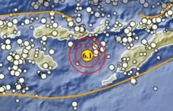 Gempa Magnitudo 6,1...