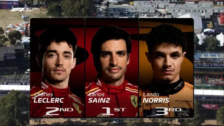 Hasil F1 GP Australia...