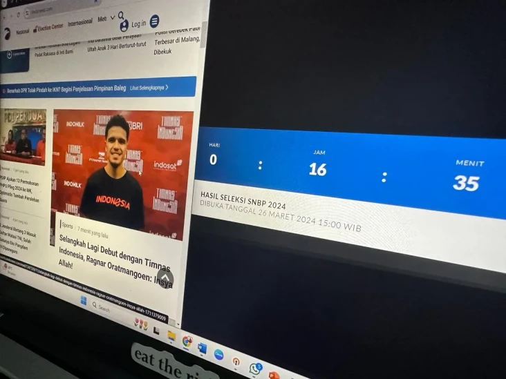 Ini 40 Link Pengumuman...